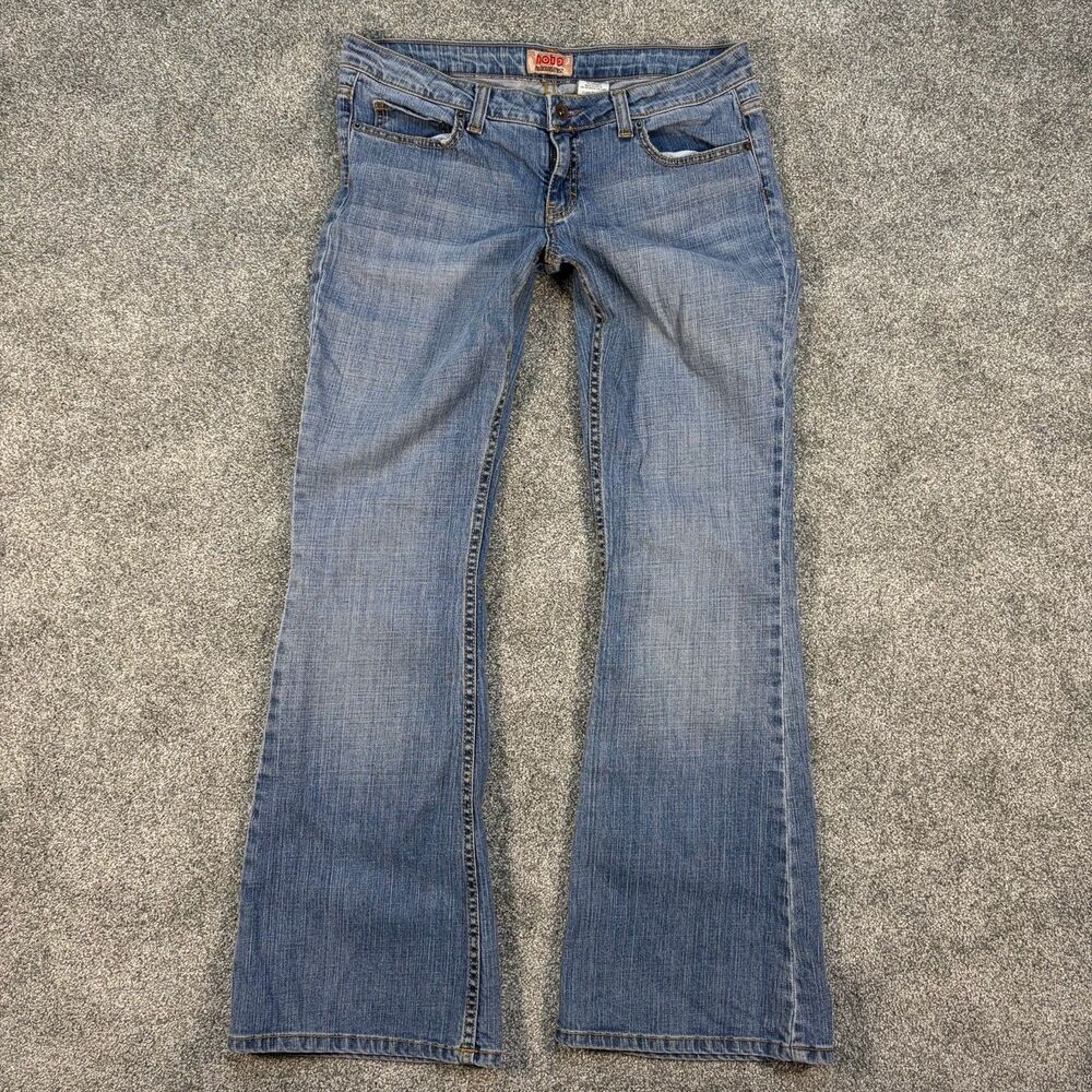 Y2K Flare Jeans Medium Denim Size 13 R Jr Low Rise by Nobo No Boundaries Bootcut